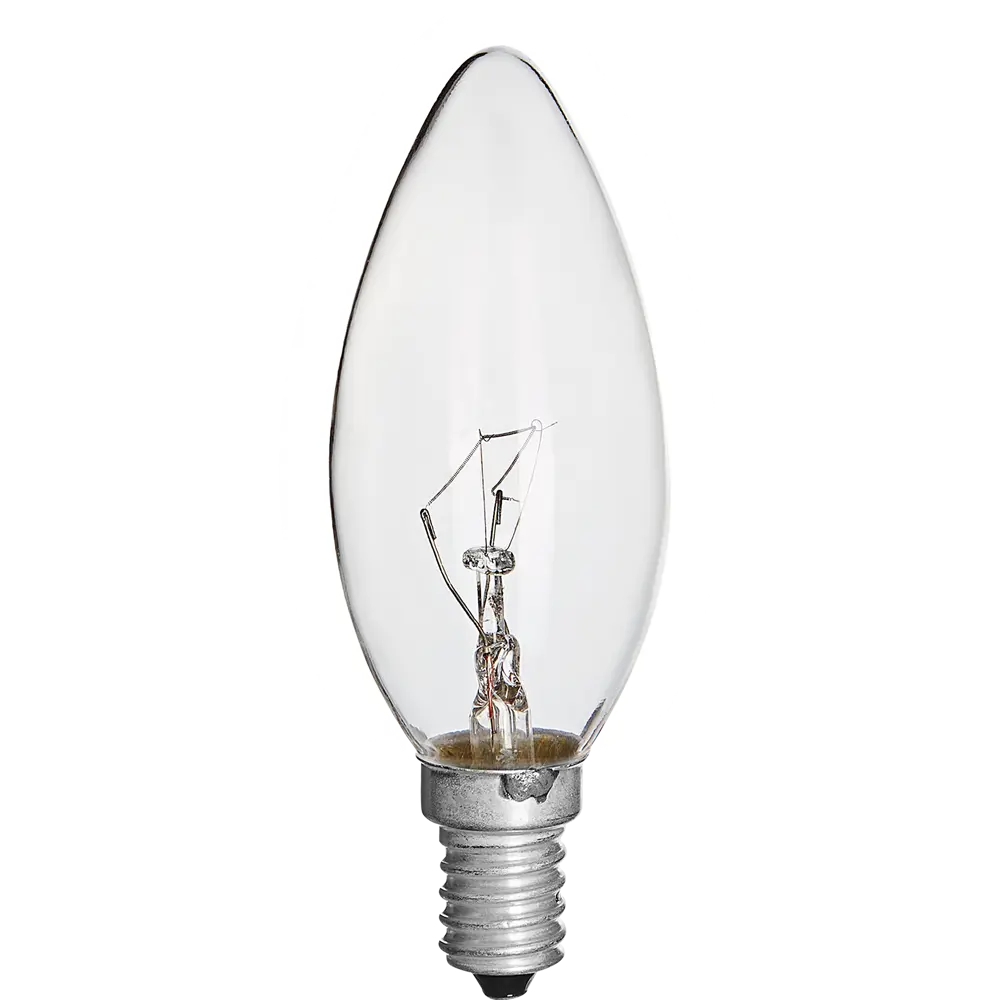 ОНЛАЙТ Лампа накаливания Е14 60Вт с теплым свечением 89413695 STLM-1567205 - Вид №1