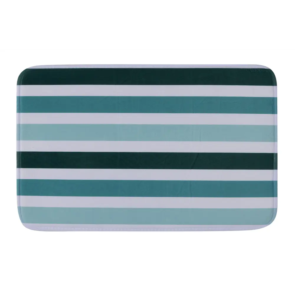 Коврик для ванной Штиль ADB231122S 45x70 см цвет бело-синий Santreyd STLM-2084754