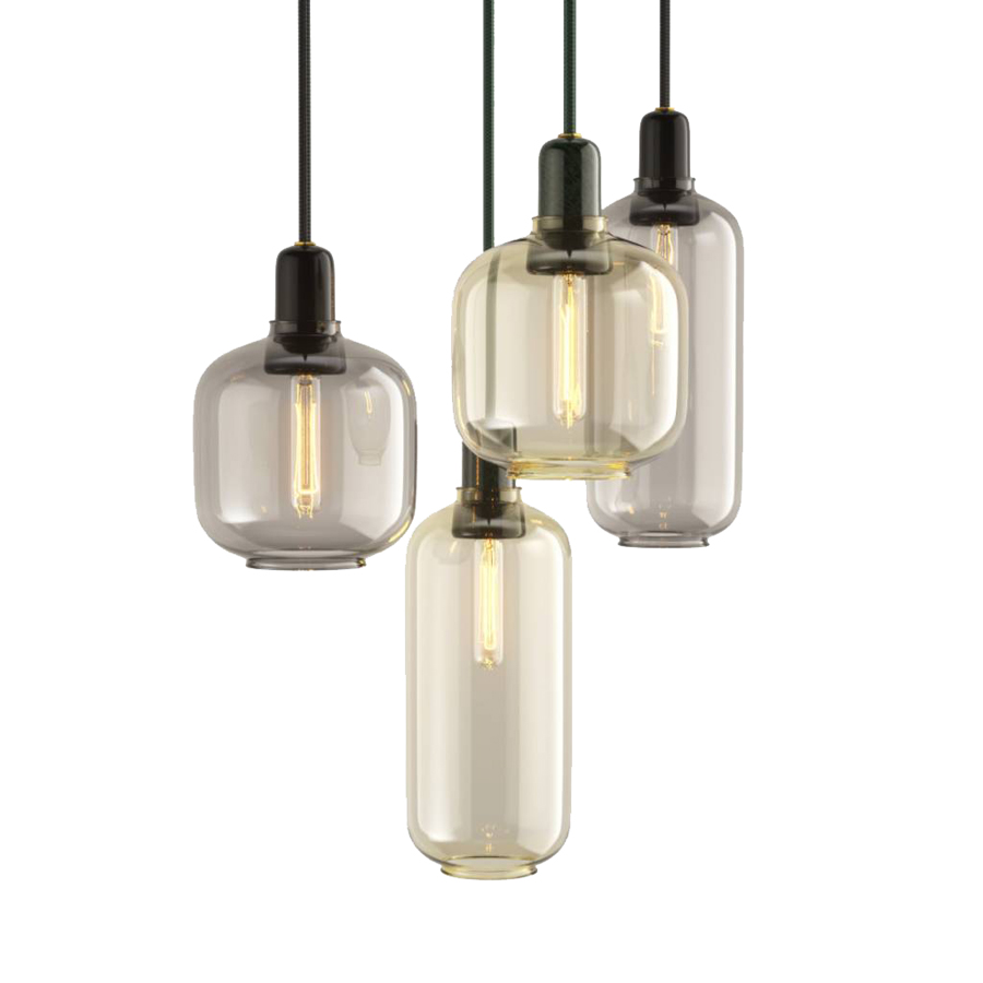 Лампа потолочная Amp Lamp EU 17 см, зеленая Normann Copenhagen 502117NC - Вид №4