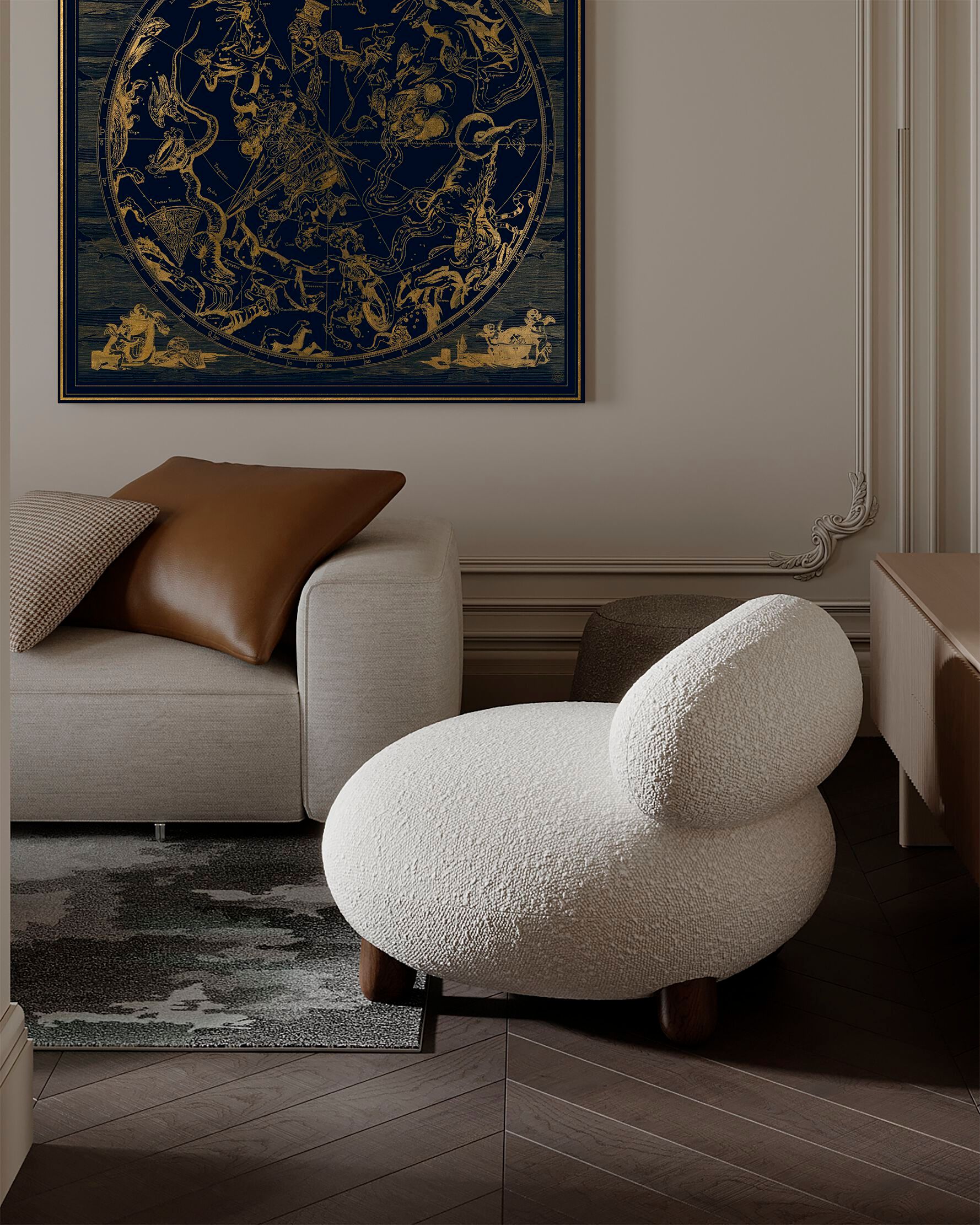 Декоративная металлическая панель Officinarkitettura® iCarré8 ARCH-00038141 - Вид №1