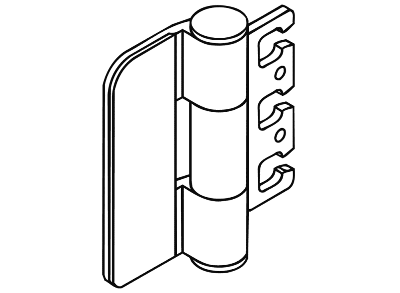 B9107.100 трехрулонная лента HEWI Türzubehör  - Вид №2