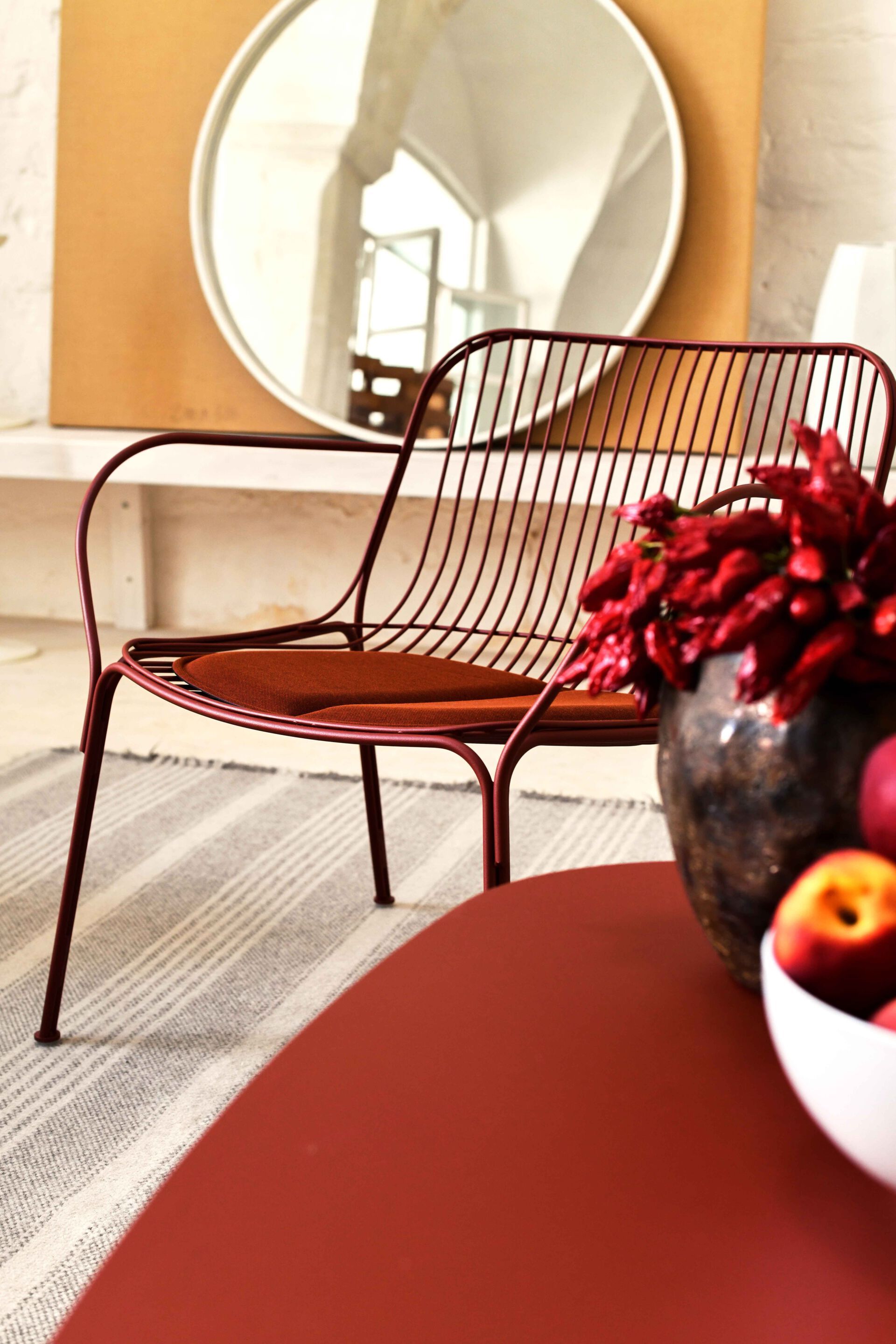 Прямоугольная однотонная подушка для наружной ткани Kartell Hiray ARCH-00007220 - Вид №1