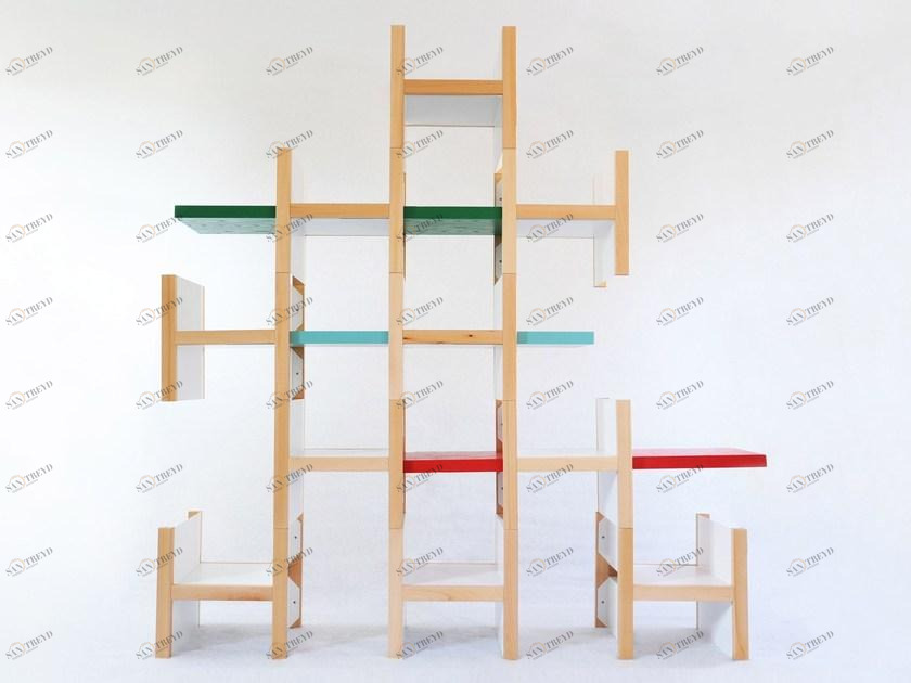 smarin Модульная открытая полка из дерева sun-id-1497157