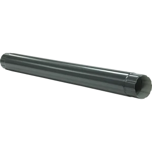 Труба водосточная GL PE 90 мм 1 м RAL7024 серый