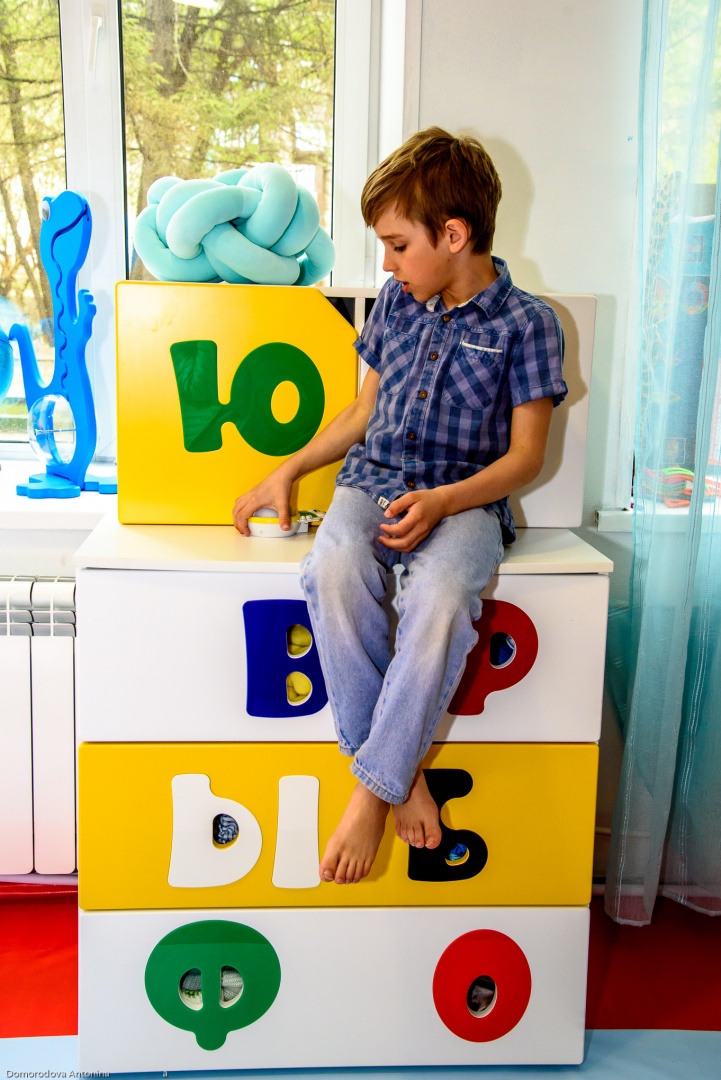 Комод детский с 3 ящиками "Абвгдейка" МАНДАРИН АБВГДЕЙКА 178609 Белый Santreyd  - Вид №6