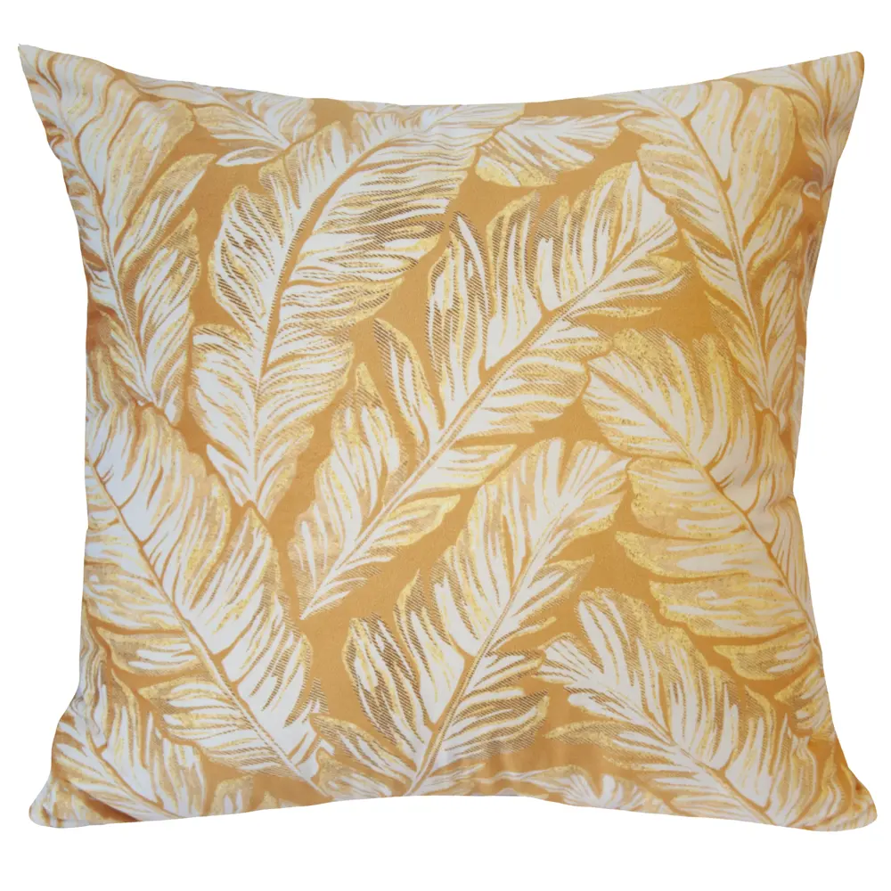 Подушка Seasons Felche 43х43 см бархат цвет золотой 83667734 STLM-2160050 