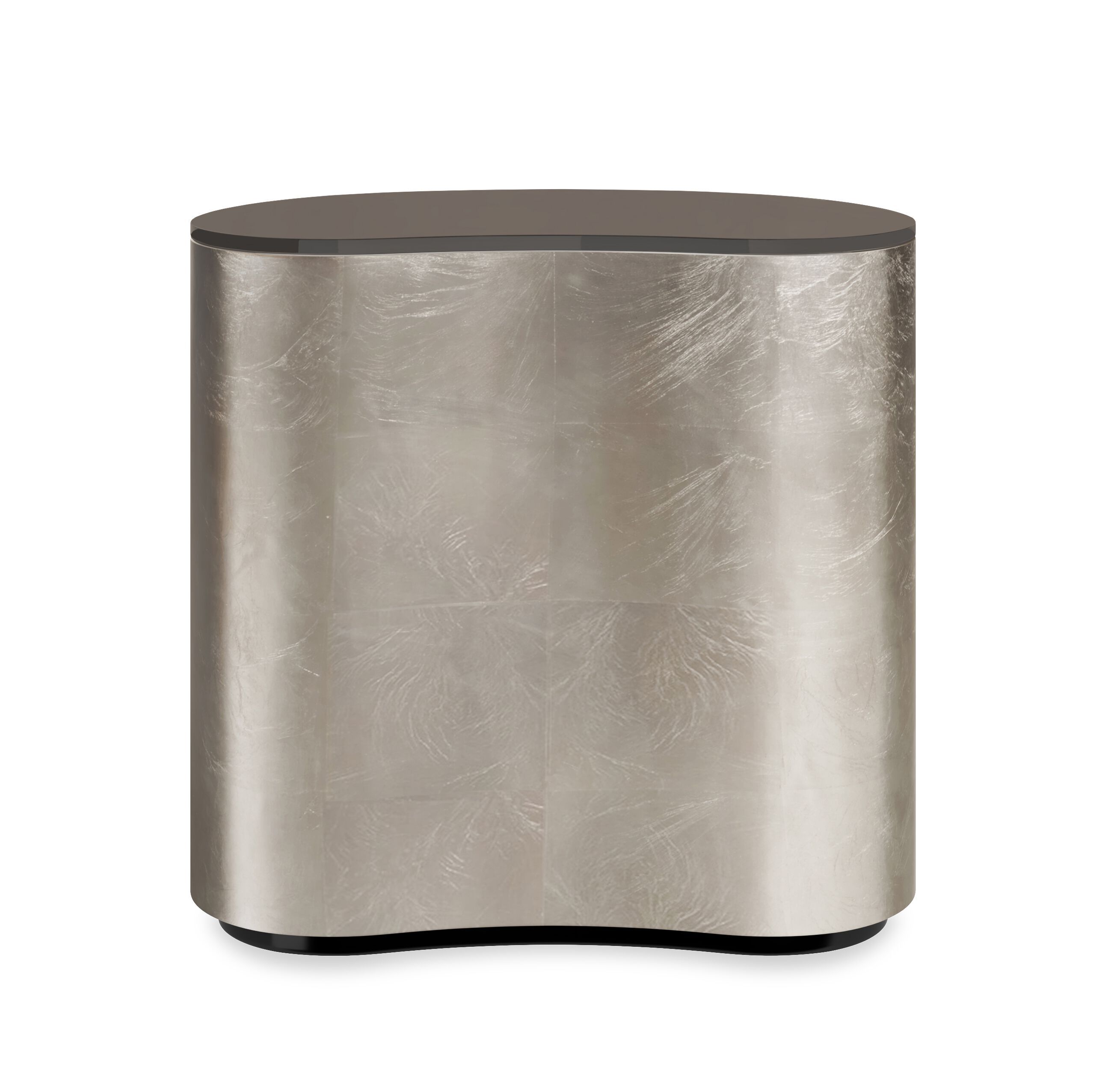 Высокий стеклянный журнальный столик с колесами Caracole AMALIE ARCH-00106457 - Вид №1