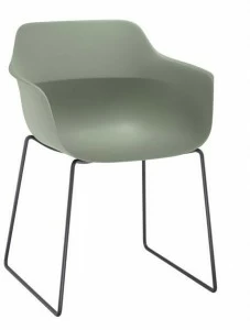 Brunner Стул на санках из экологического пластика с подлокотниками Crona 6322/a