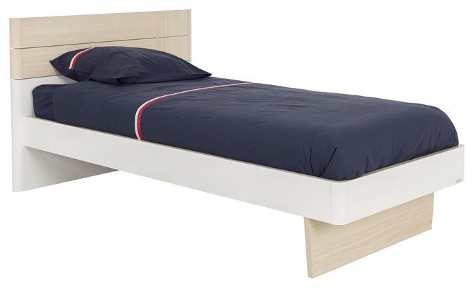 GAUTIER Контейнерная кровать из ясеня и белого меламина Mistral 1a16100 - Вид №1