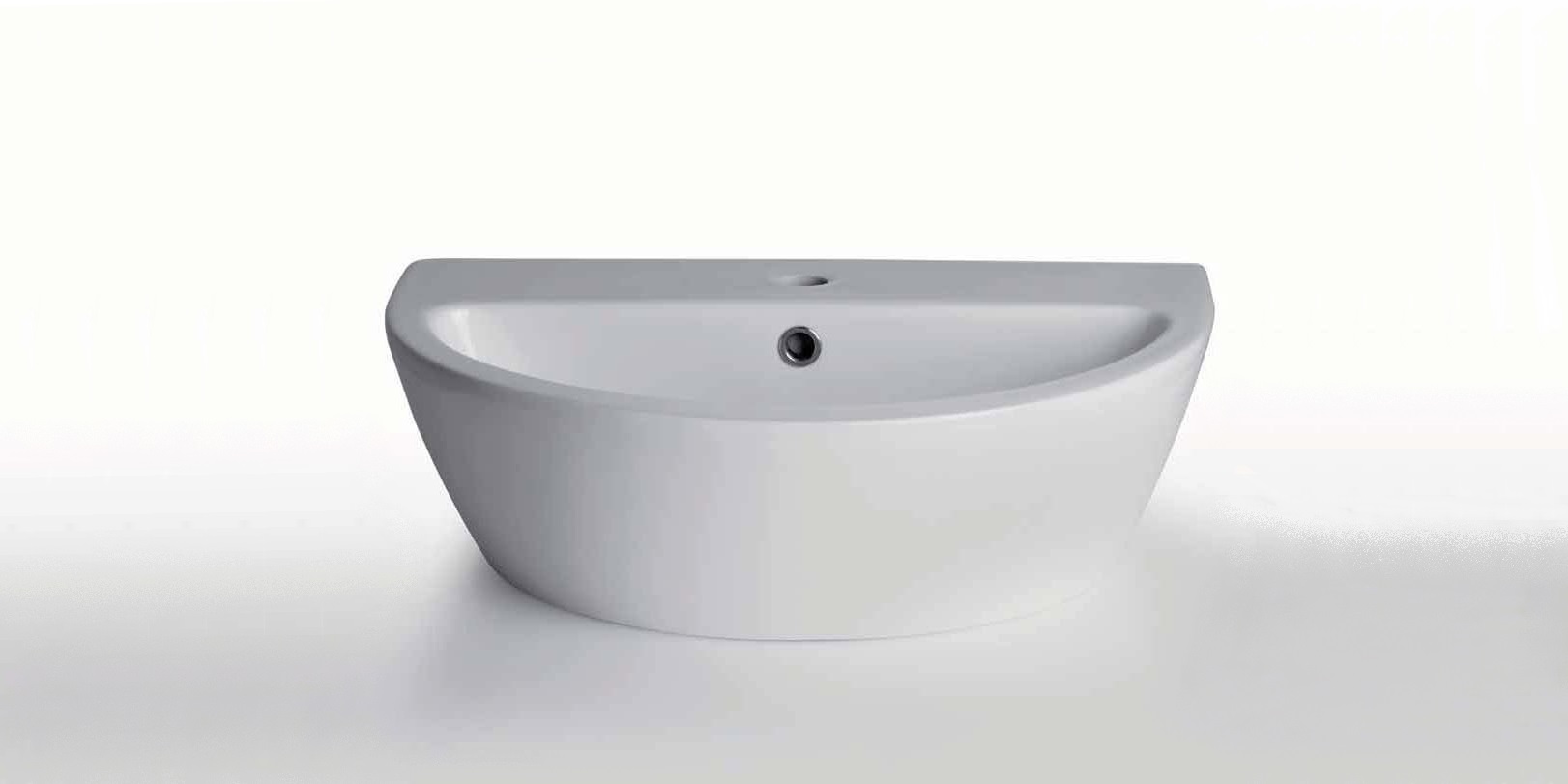 EASLA50 Накладная раковина на столешницу  овальная Ceramica Cielo  - Вид №1