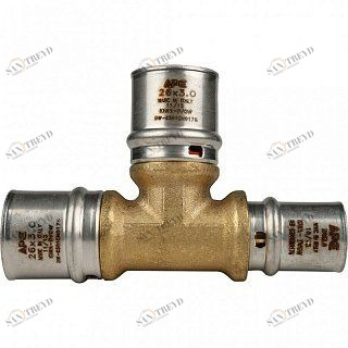 Тройник переходной STOUT 26х26х20 под пресс SFP0005262620