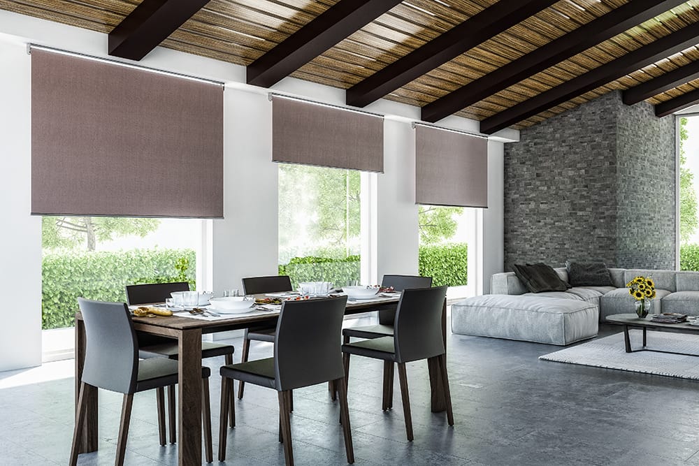 Роликовый занавес с цепным приводом Mv Line свободные рулонные шторы ARCH-00106032 - Вид №1