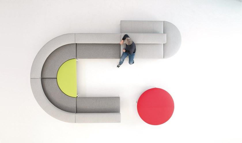 Moroso Пуф в форме полумесяца sun-id-1382229 - Вид №2