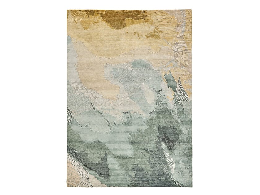 Бамбуковый шелковый ковер ручной работы Mohebban лофт ARCH-00100947