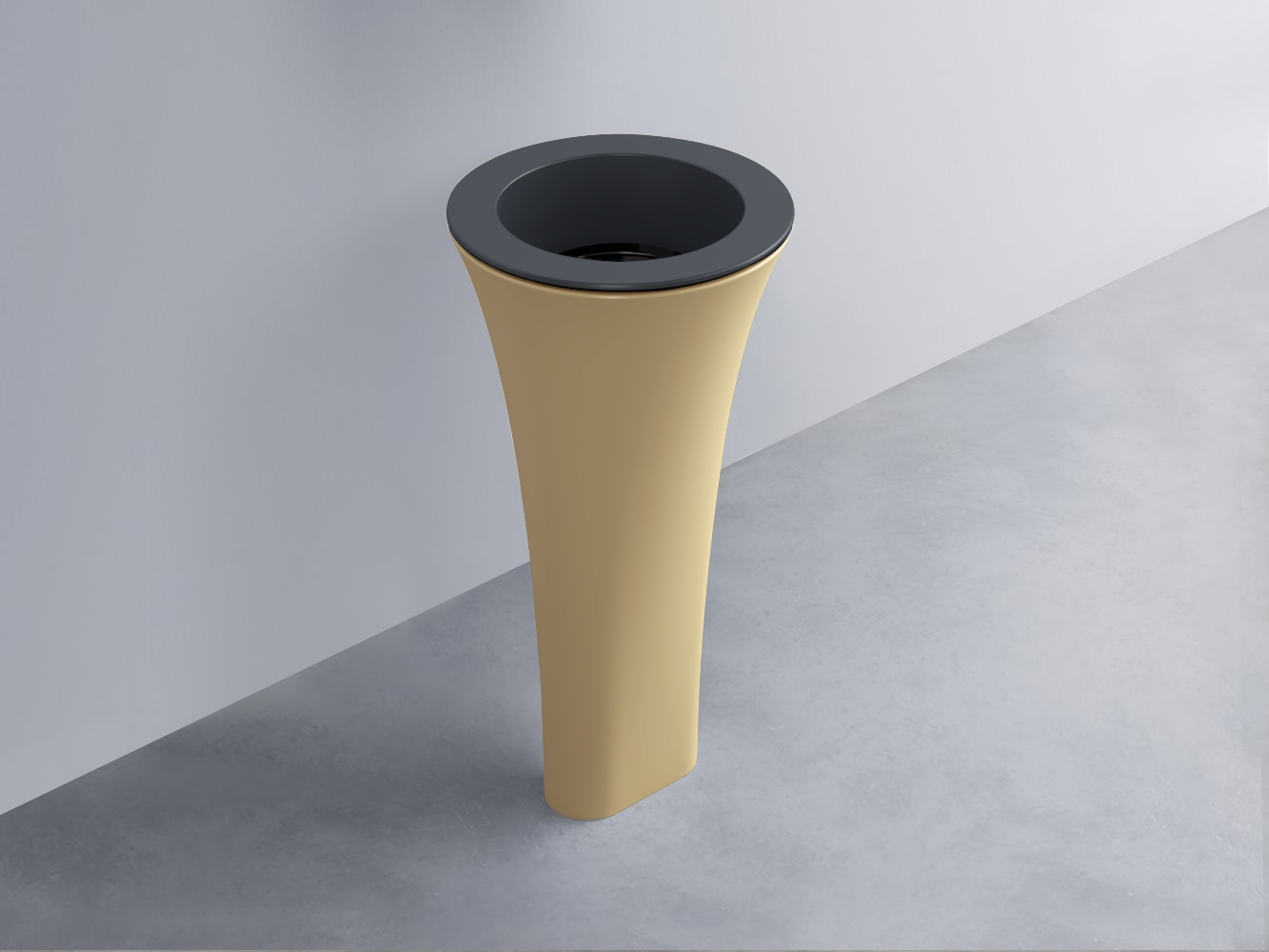 AMLA45-BA+AMPILT-N+AMCOLT-CN Раковина Amedeo Tondo отдельностоящая cielo Enjoy + Amedeo Ceramica Cielo