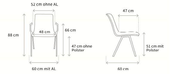 Wagner Стул для конференций штабелируемый W20 sun-id-1475570 - Вид №7