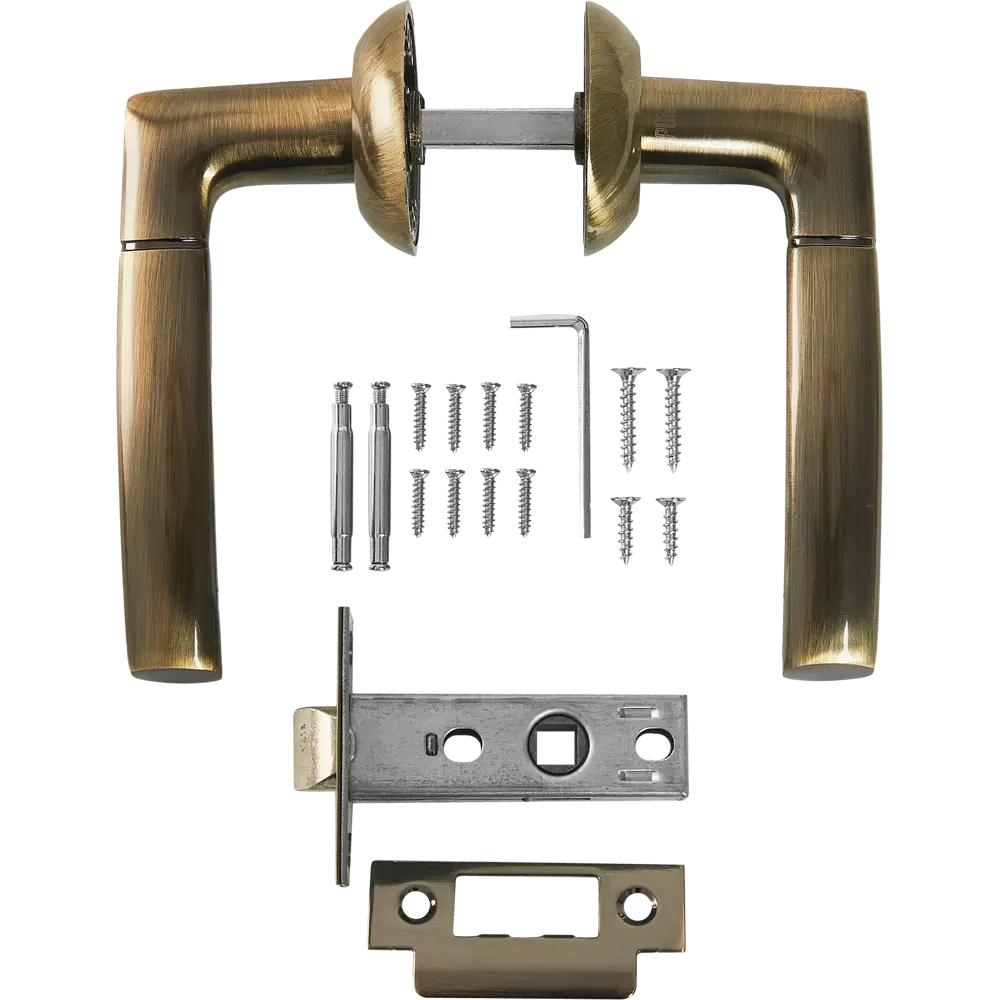 Дверные ручки PUNTO Ardea в бронзовом исполнении для интерьера и экстерьера 85202115 STLM-0059776 - Вид №1