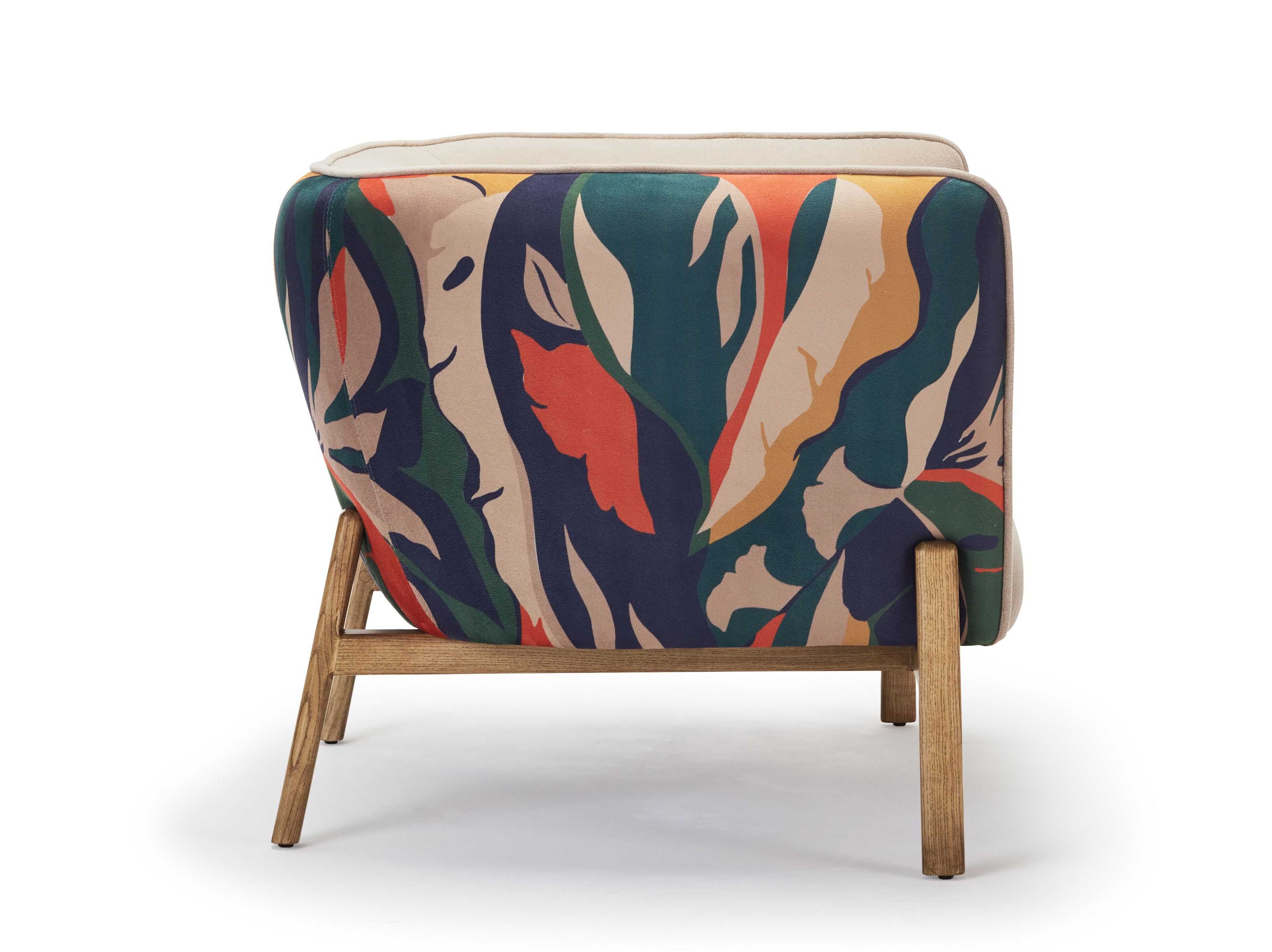 Тканевое кресло с подлокотниками Papell Design Arvil ARCH-00110992 - Вид №2