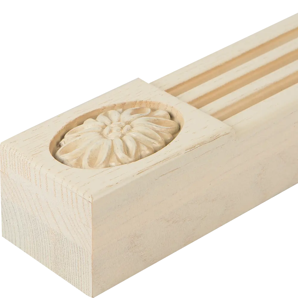 Пилястра Невель 5x76.5 см Delinia ID массив ясеня цвет кремовый STLM-2187707 - Вид №4