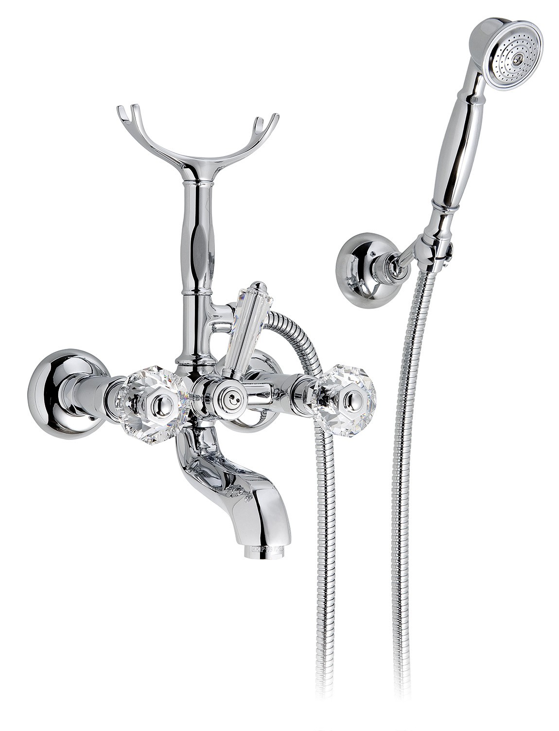 1902 ** 15 Комплект ванны с дуплексным душем Nicolazzi Series Teide 