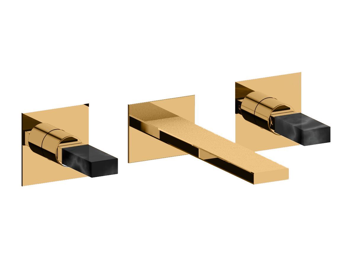 Настенный смеситель для раковины с 3 отверстиями без слива Rubinetterie Frattini Vita Due ARCH-00124133