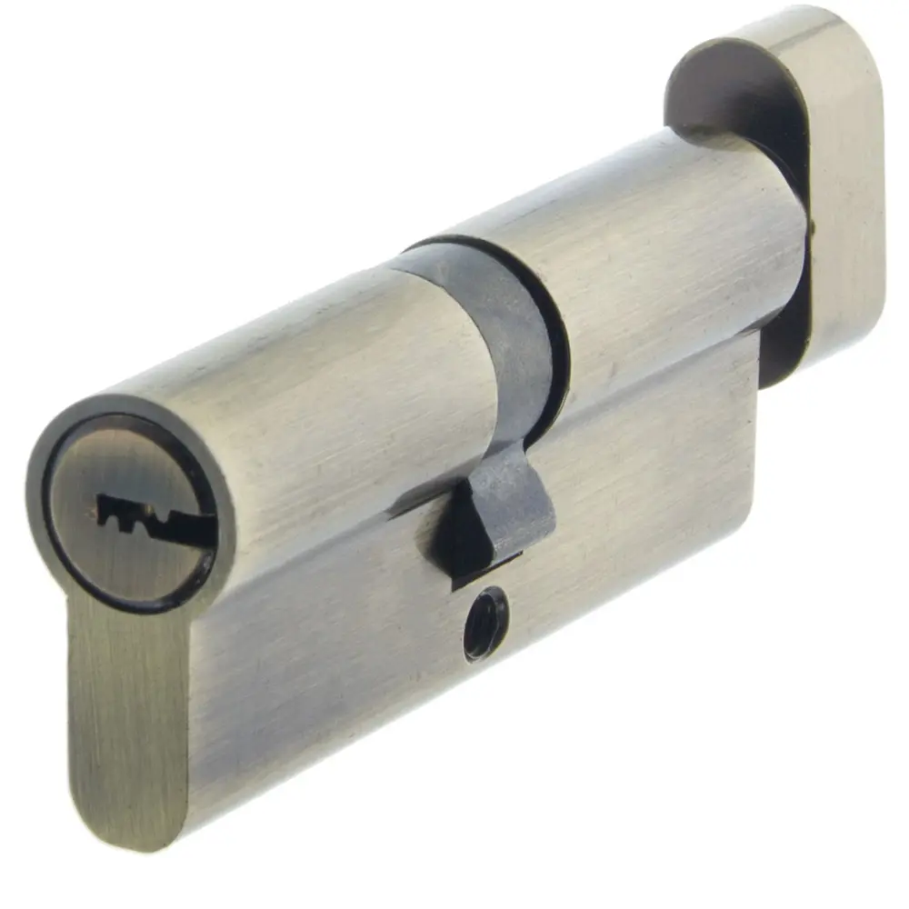 Цилиндр Standers ключ/вертушка 40х40 бронза, TT-CABNB4040AB STLM-2092992