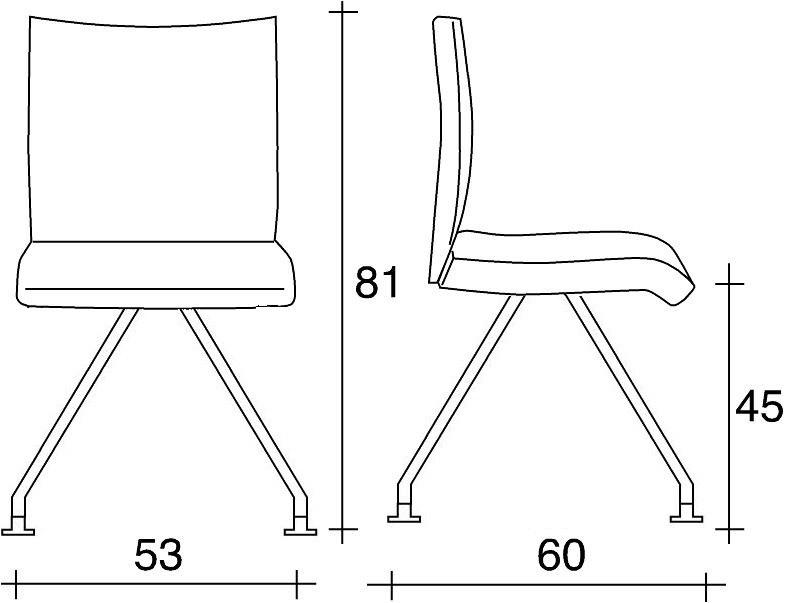 TALIN Кресло на эстакаде кожаное для залов ожидания Avia sun-id-1424375 - Вид №1
