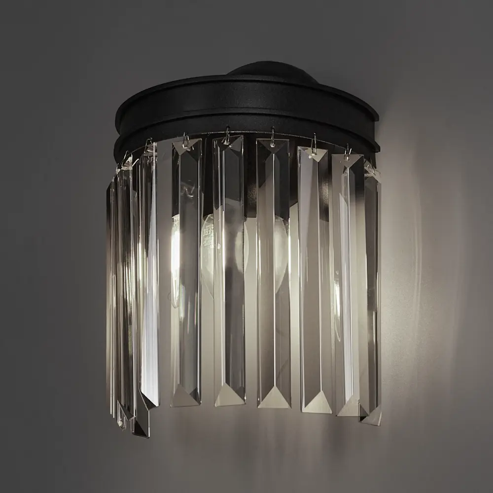 Настенный светильник бра Vitaluce Юнона 1 лампа 3 м² цвет медовый STLM-2072531 - Вид №1