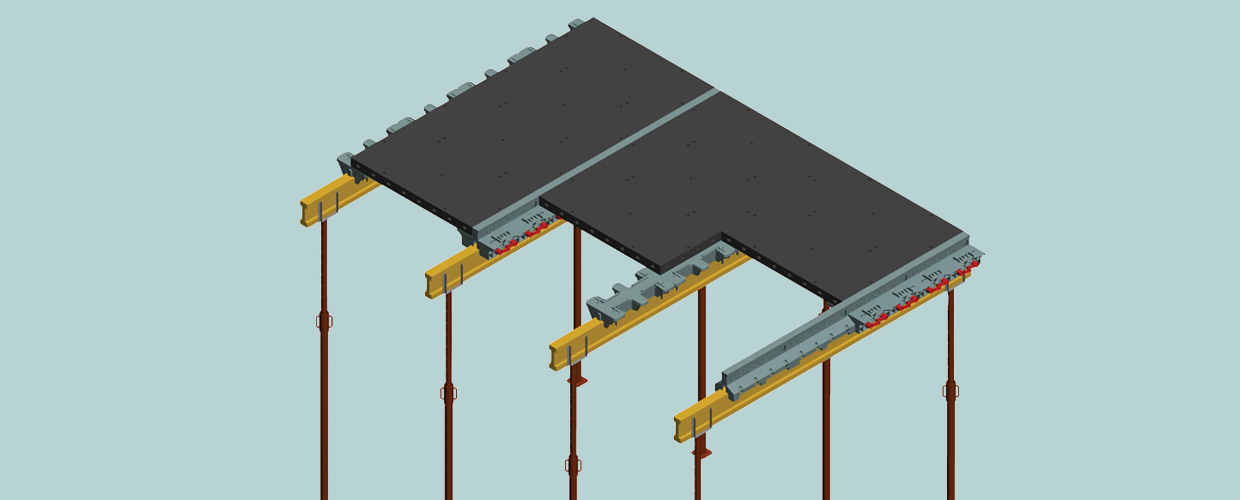 Geosky Многоразовая опалубка для возведения плоских перекрытий Geoplast  - Вид №1
