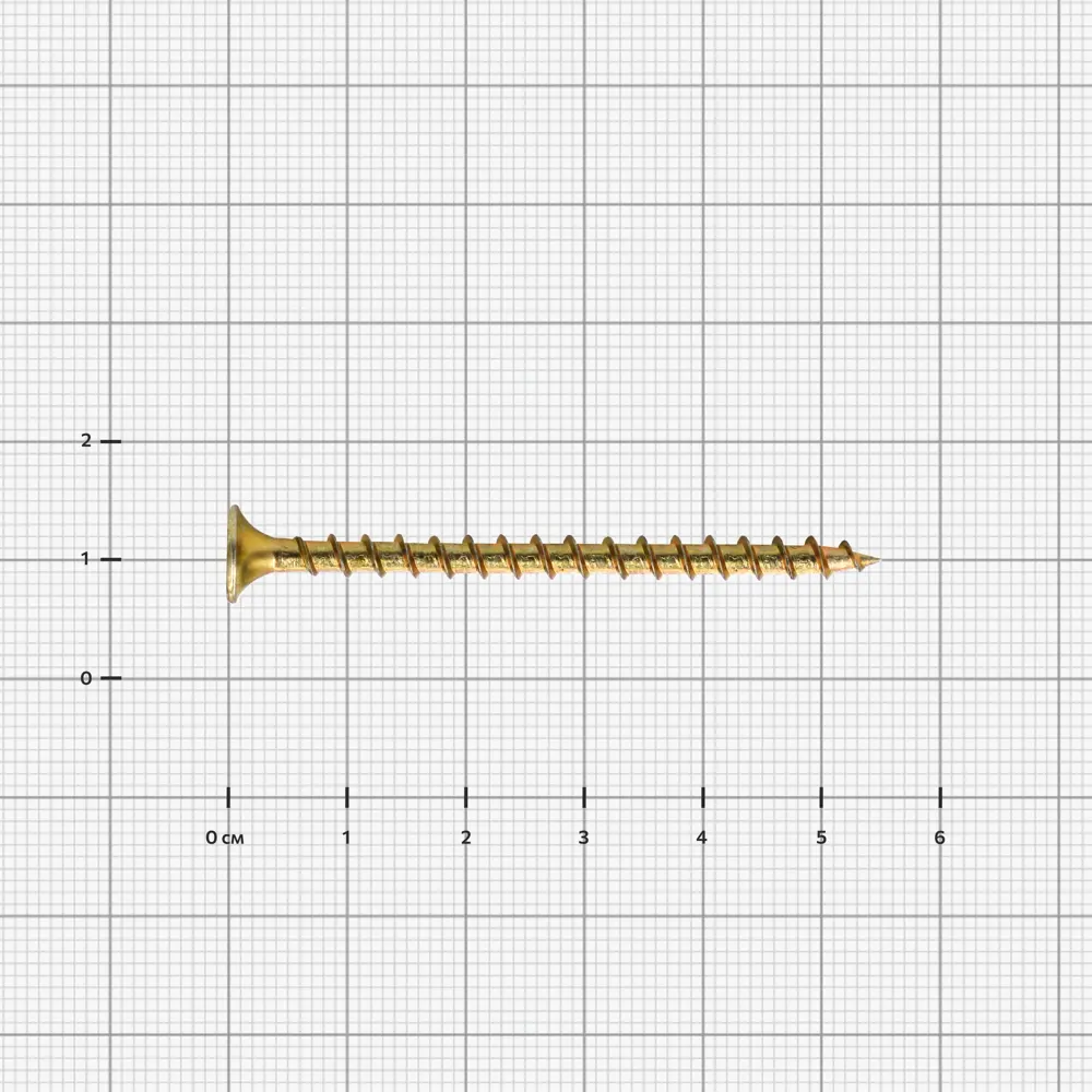 Саморезы по дереву DILWIS острые оцинкованные 3.5x55 мм 120 шт STLM-2146664 - Вид №2