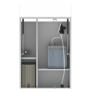 280476 Модуль Sa – дозатор мыла за зеркалом stern