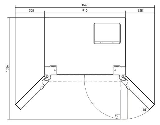 9172549 Холодильник Side by Side   LEX LSB530BLID wind черный STDN-0144149 - Вид №10