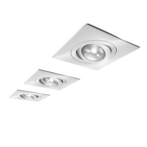 Алюминиевый квадратный поворотный прожектор