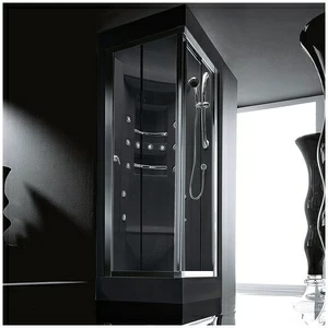 Душевая кабина Gruppo treesse Acquazzurra 90 STB-B7587S-C белая с баней и гидромассажем угловая левая