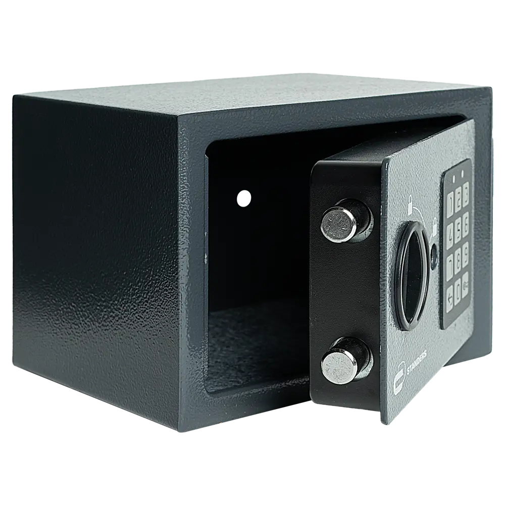 Сейф встраиваемый малый Standers электронный замок 4 л STLM-2055900 - Вид №2