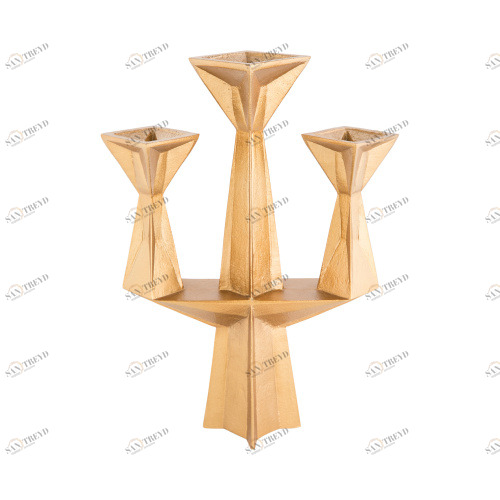 Подсвечник / Gem Candelabra Brass Tom Dixon sun-id-376626