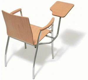 BENE Стул для конференций из дерева с откидной крышкой