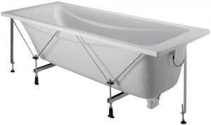 CE60571-00 Baнна 160 x 75 cм с поддерживающим профилем Jacobdelafon ODEON UP