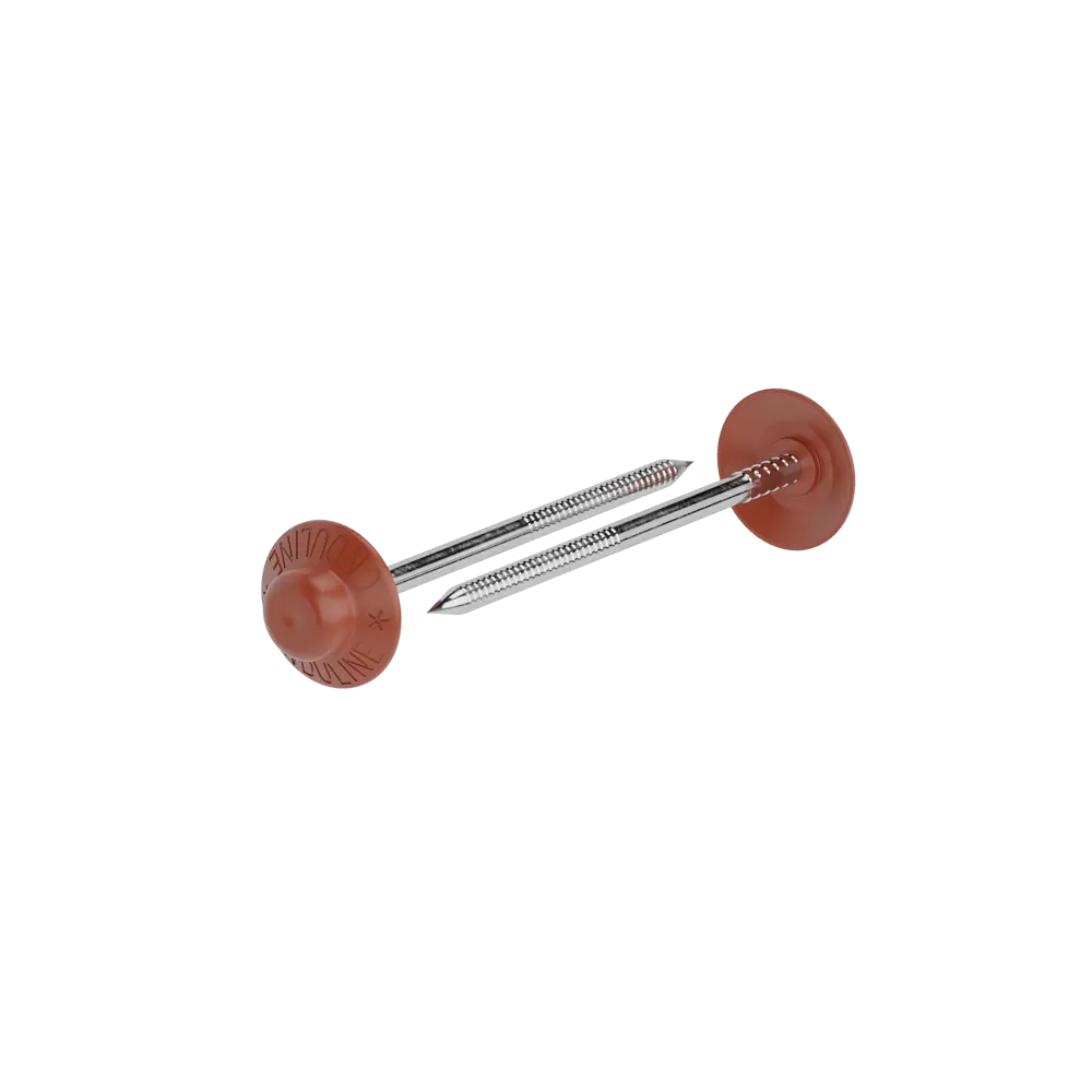 Гвозди кровельные ершёные для Ондулина цвет фиорентино 0.5 кг ONDULINE STLM-2203299 - Вид №1