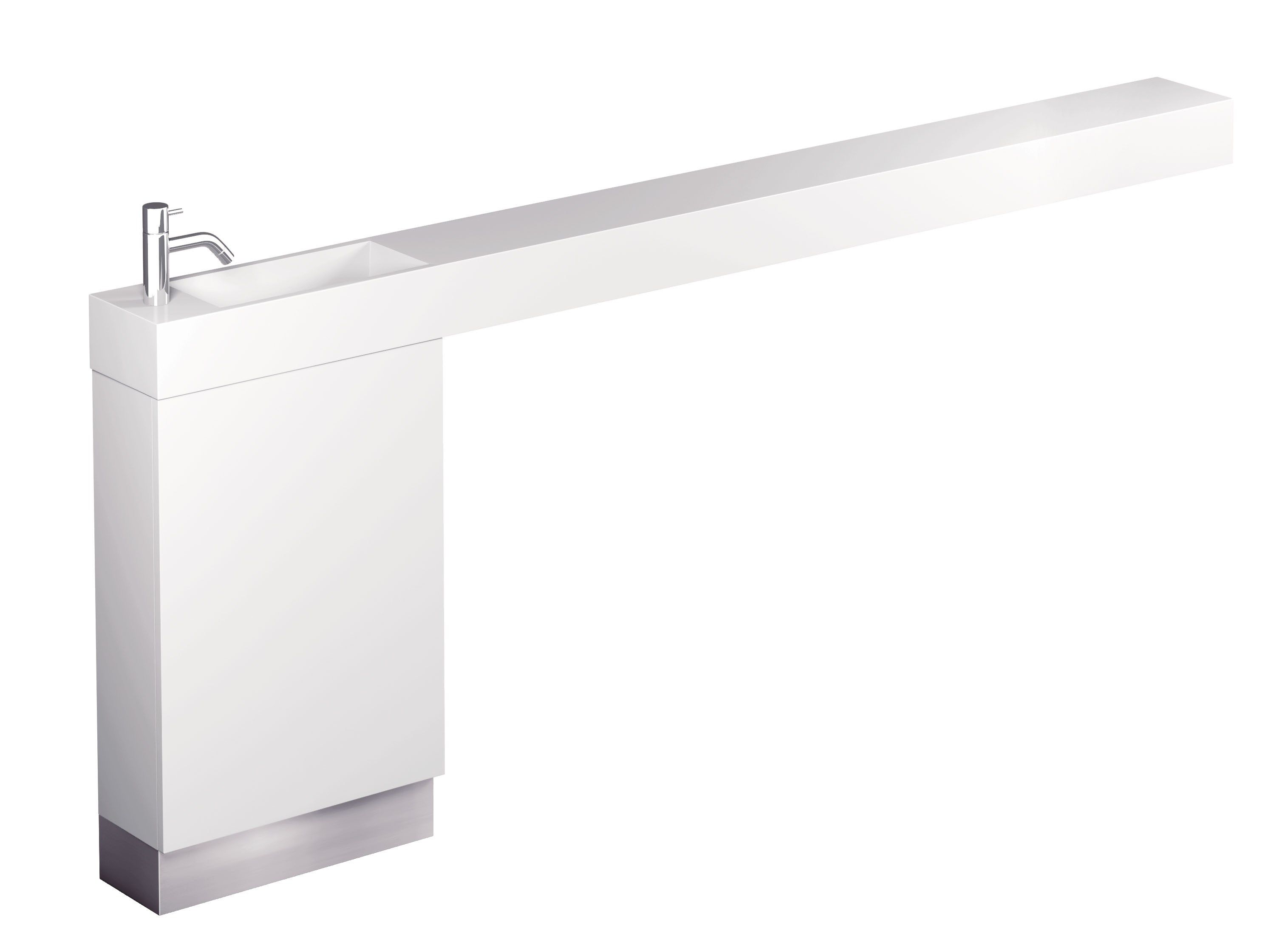 Мраморная ручная мойка с держателем для полотенец Miratap Lepto ARCH-00052273 - Вид №4