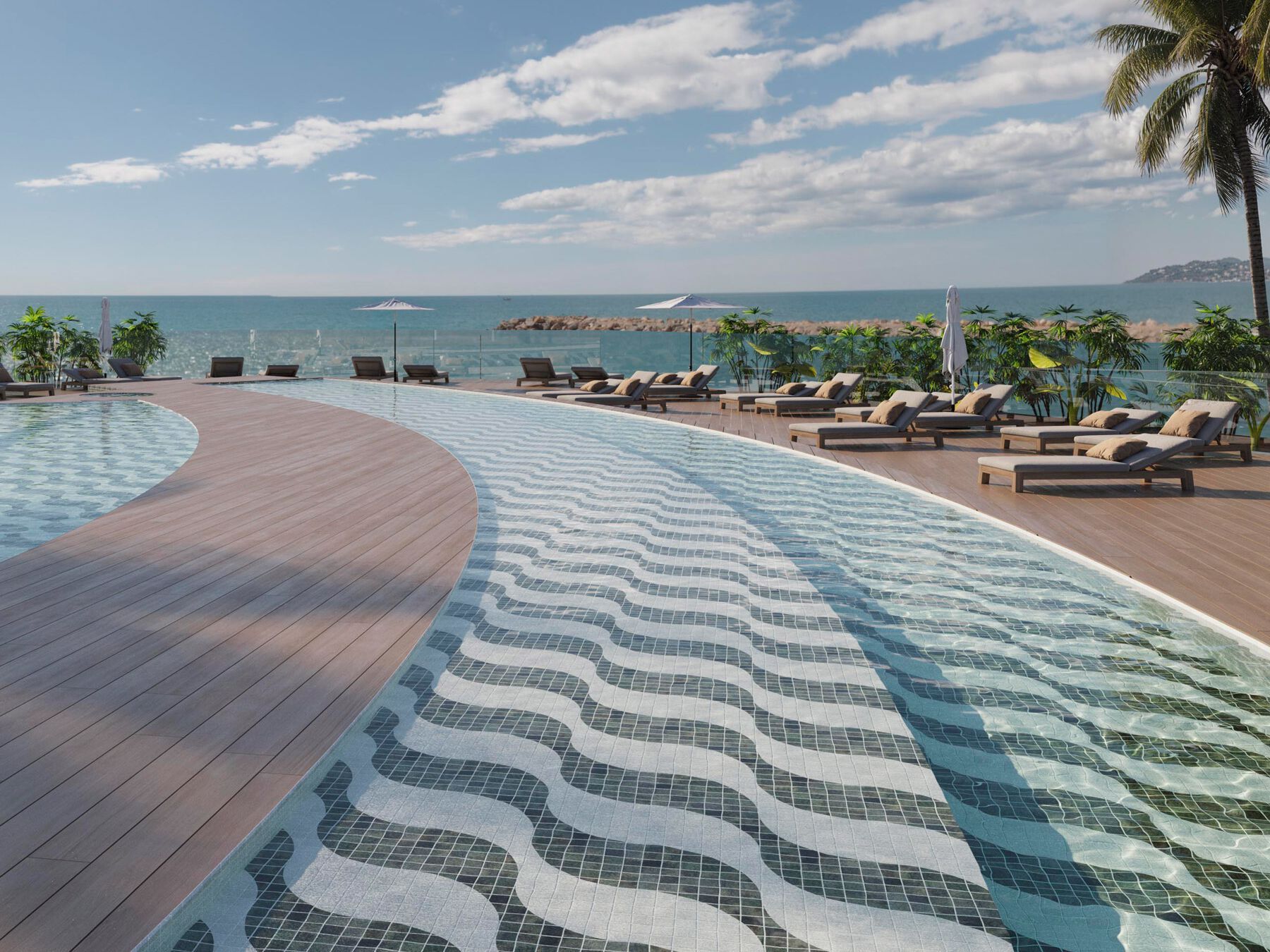 Переработанная стеклянная мозаика Onix Limitless ARCH-00030491 - Вид №5