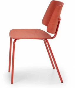 True Design Стул из алюминия и дерева Tao