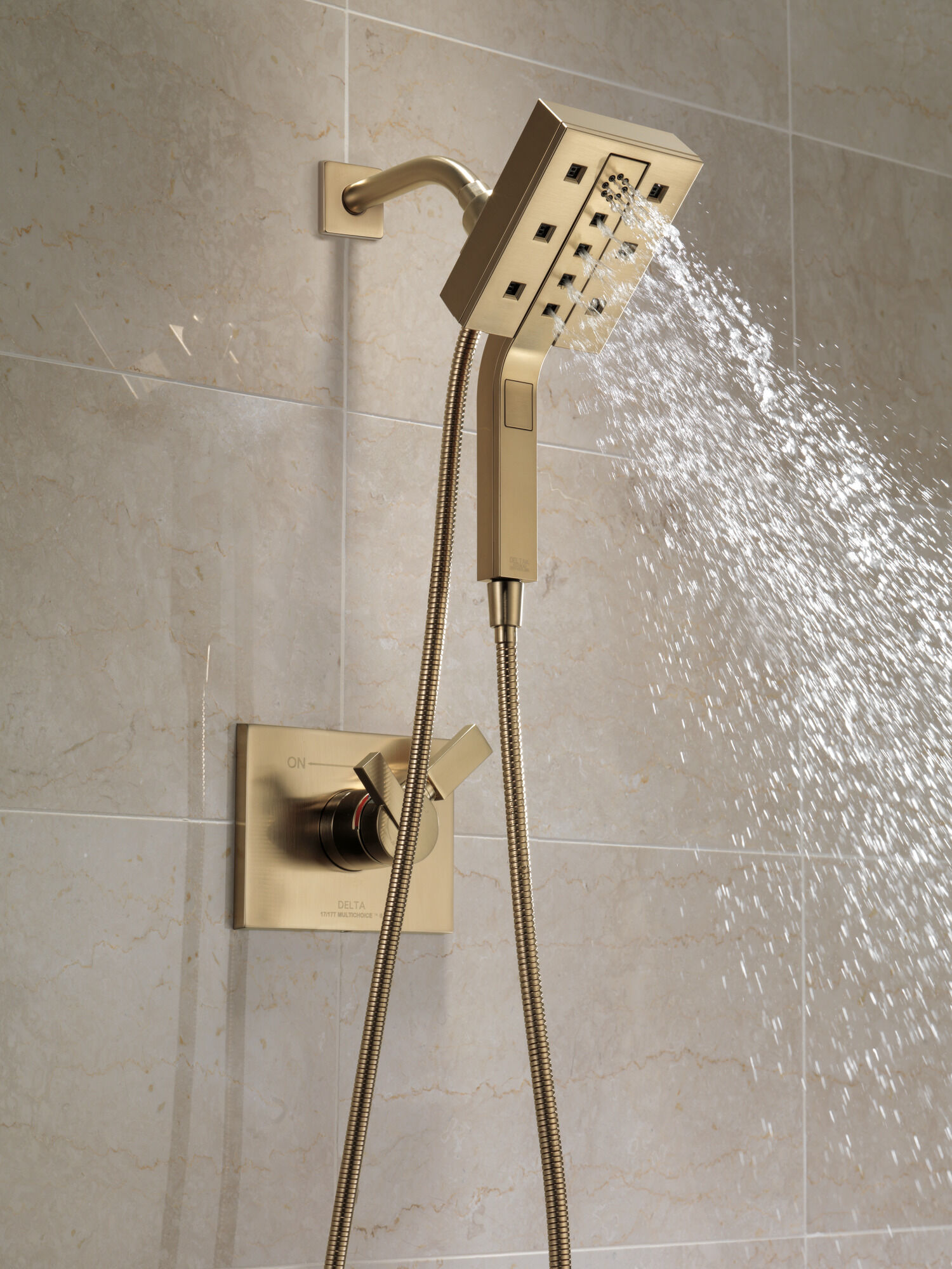 T17053-CZ Облицовка только для клапана Monitor® серии 17 Delta Faucet Vero Шампанское бронза - Вид №10