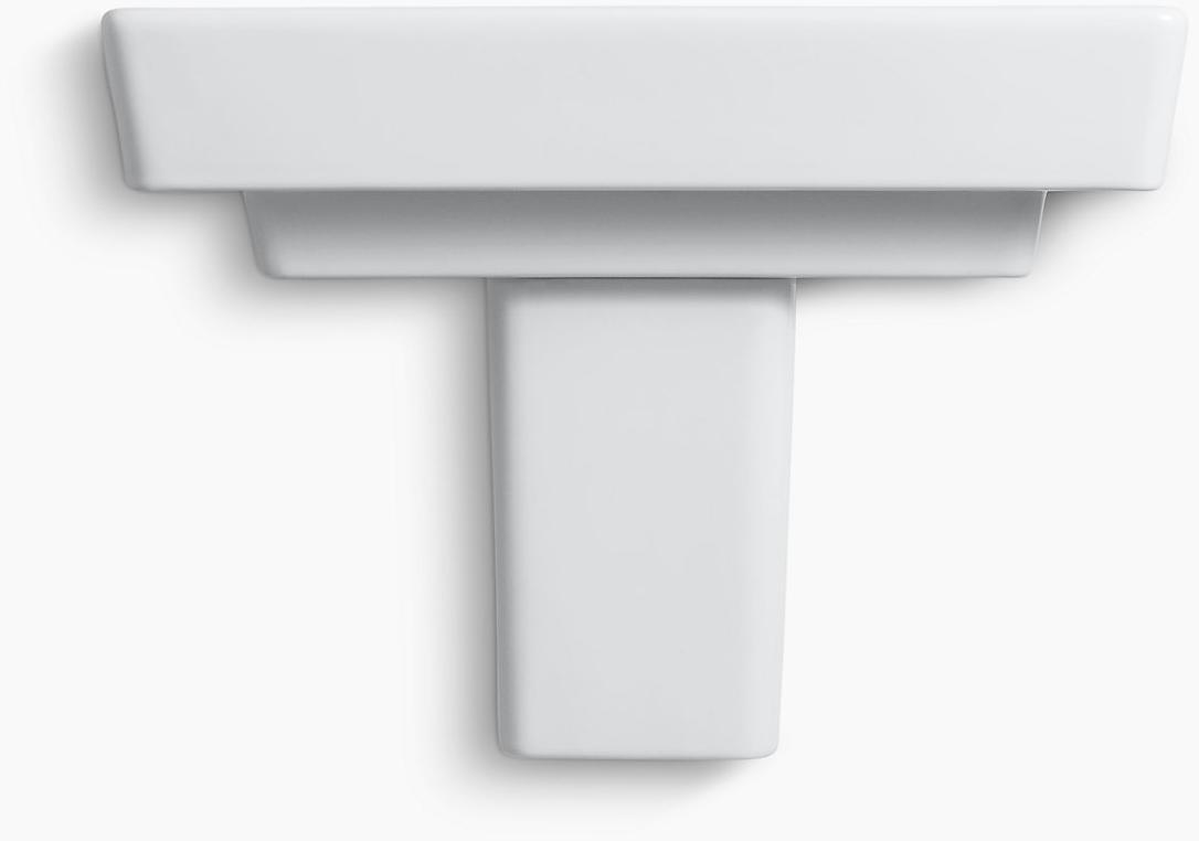 K-5150-8-0 Подвесная раковина настенная прямоугольная Kohler  белая  - Вид №3