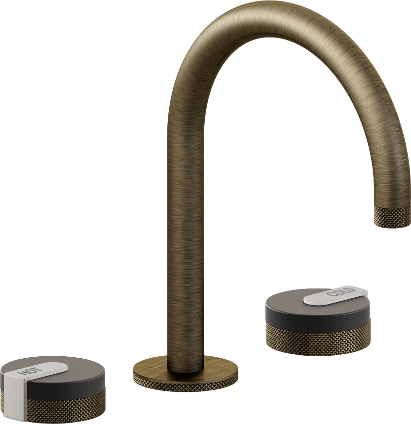 E-11512-R1BK-L1WT-VBB Смеситель для умывальника на 3 отвертия GRAFF MOD+