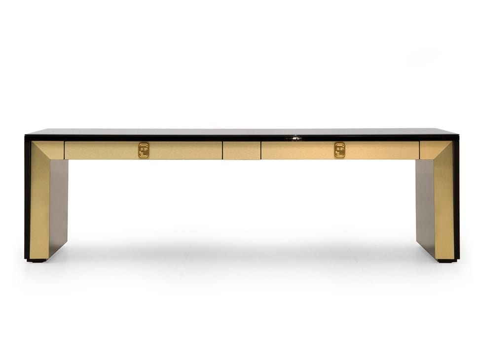 Прямоугольный журнальный столик из зеркального стекла Formitalia Muzio ARCH-00074322