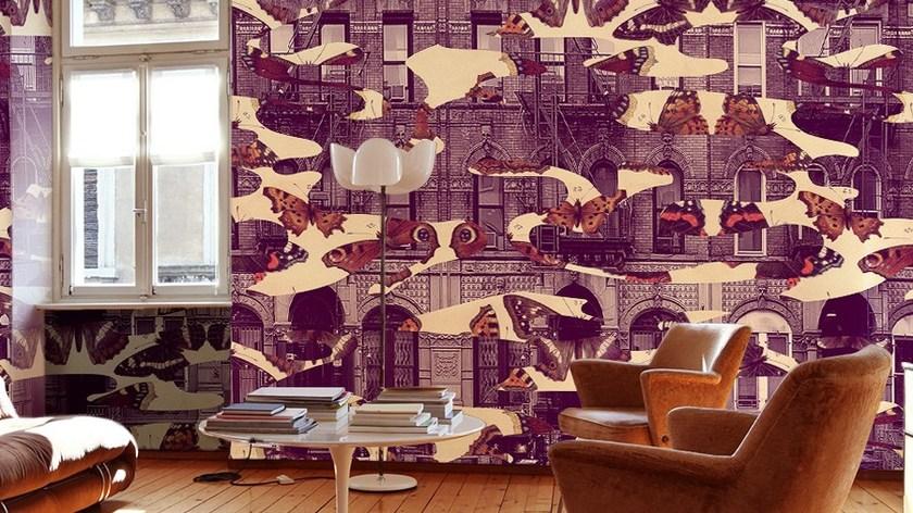 GLAMORA Моющиеся виниловые обои Camotartan sun-id-1467240 - Вид №3