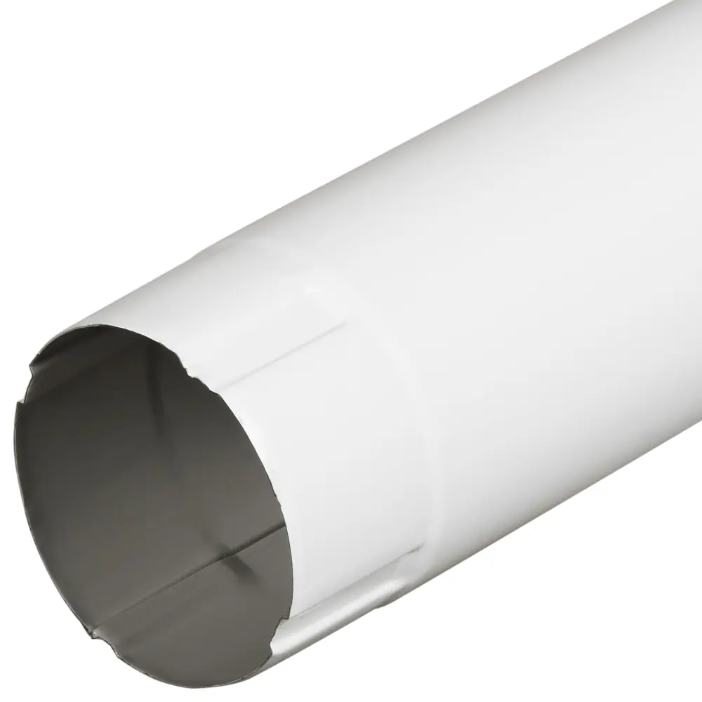 Труба водосточная 100x1000 мм цвет белый Santreyd STLM-2092013