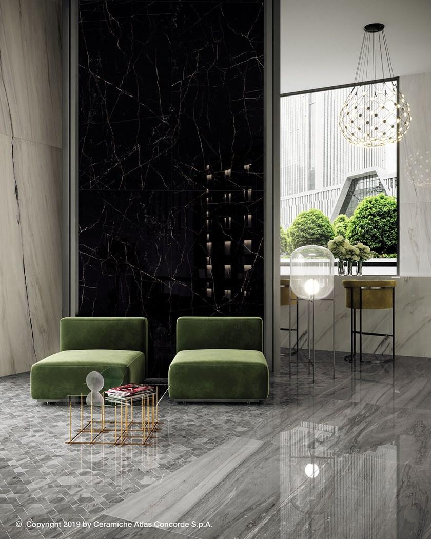 Atlas Concorde Белая плитка для стен с эффектом мрамора Marvel dream sun-id-1460935 - Вид №43