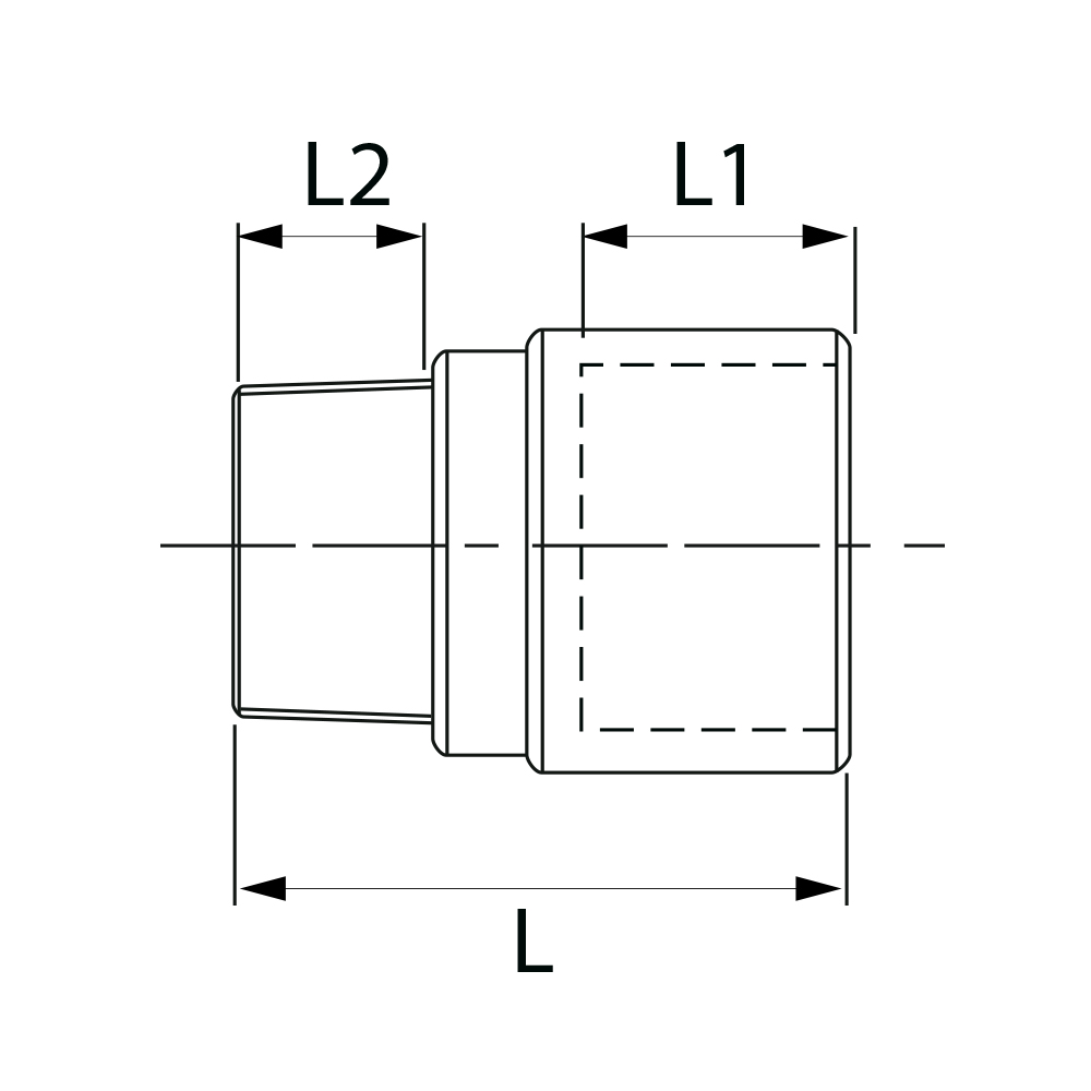 8243006004C00 Редукционные вставки Tece  - Вид №1
